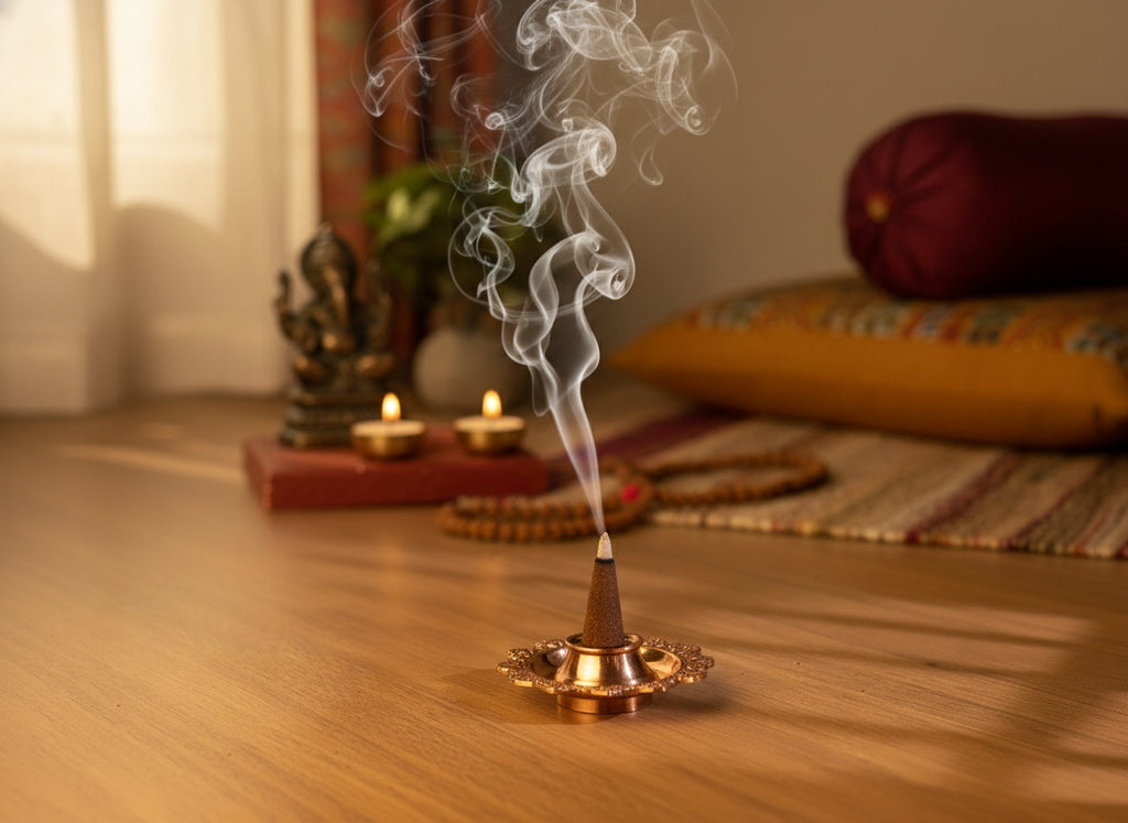 Divyasra Prithvi Aura – Premium Cow Dung Dhoop Cones